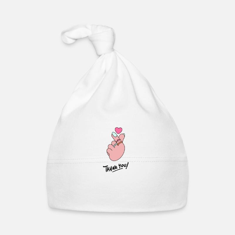 Love is Peace Bonnet bio Bébé