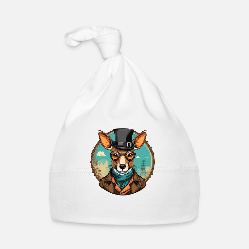 Känguru Baby Bio-Mütze