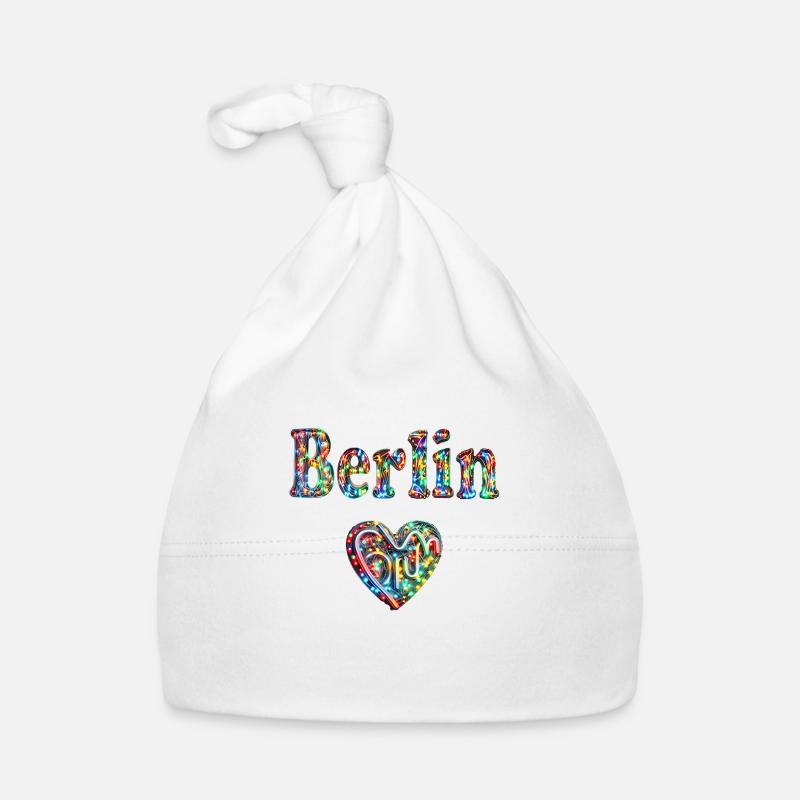 Un cœur pour Berlin Bonnet bio Bébé