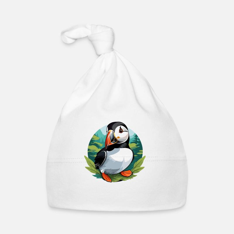 Puffin Organic Baby Cap