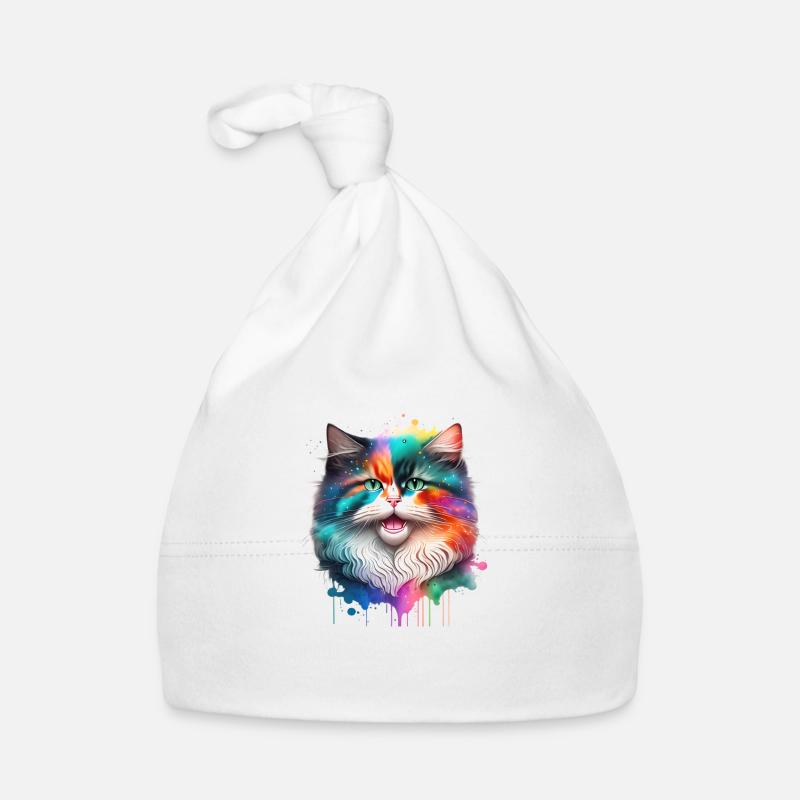 Chat domestique, chat, chat persan, chat, propriétaire de chat Bonnet bio Bébé