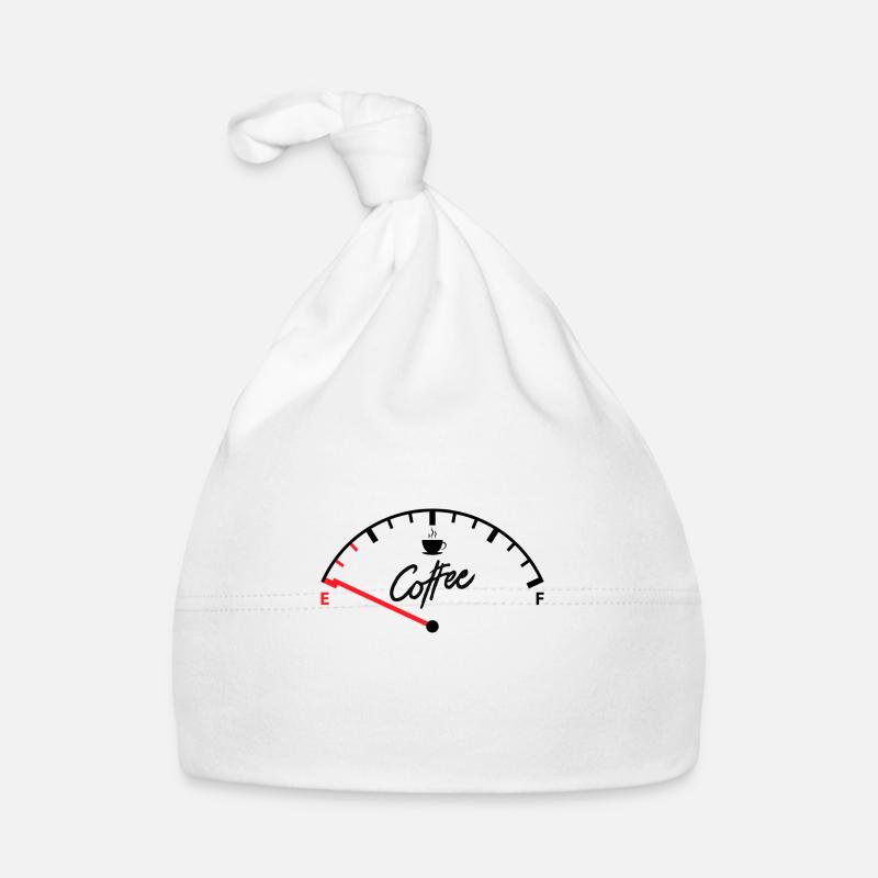 coffee station - Bonnet bio Bébé - blanc