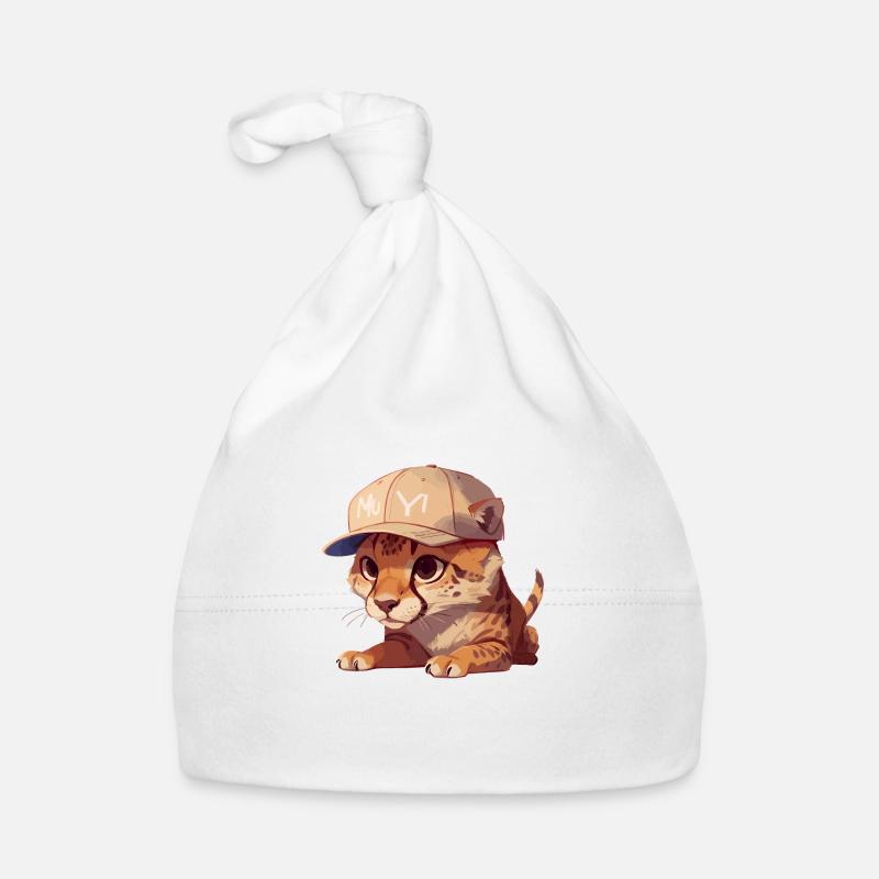 Baby Cheetah Organic Baby Cap