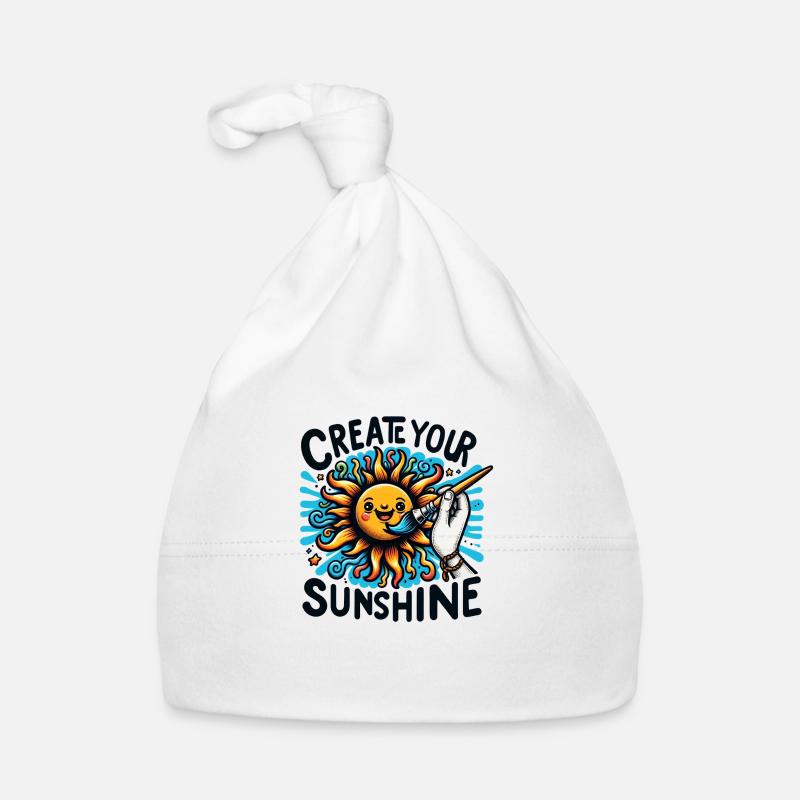 Create Your Sunshine Organic Baby Cap