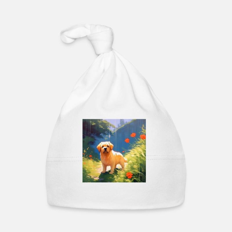 Mon petit chien - mon petit ami Bonnet bio Bébé