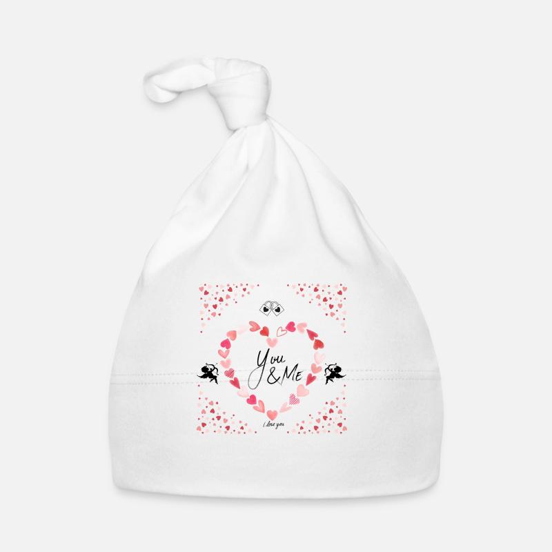 Valentinstag Baby Bio-Mütze