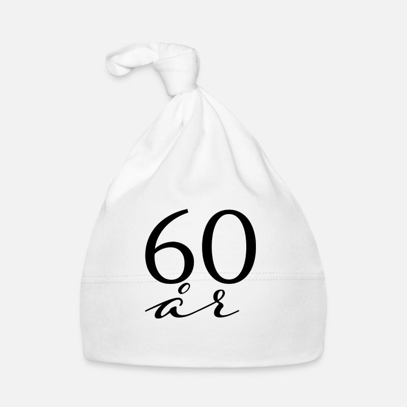 60 years Organic Baby Cap