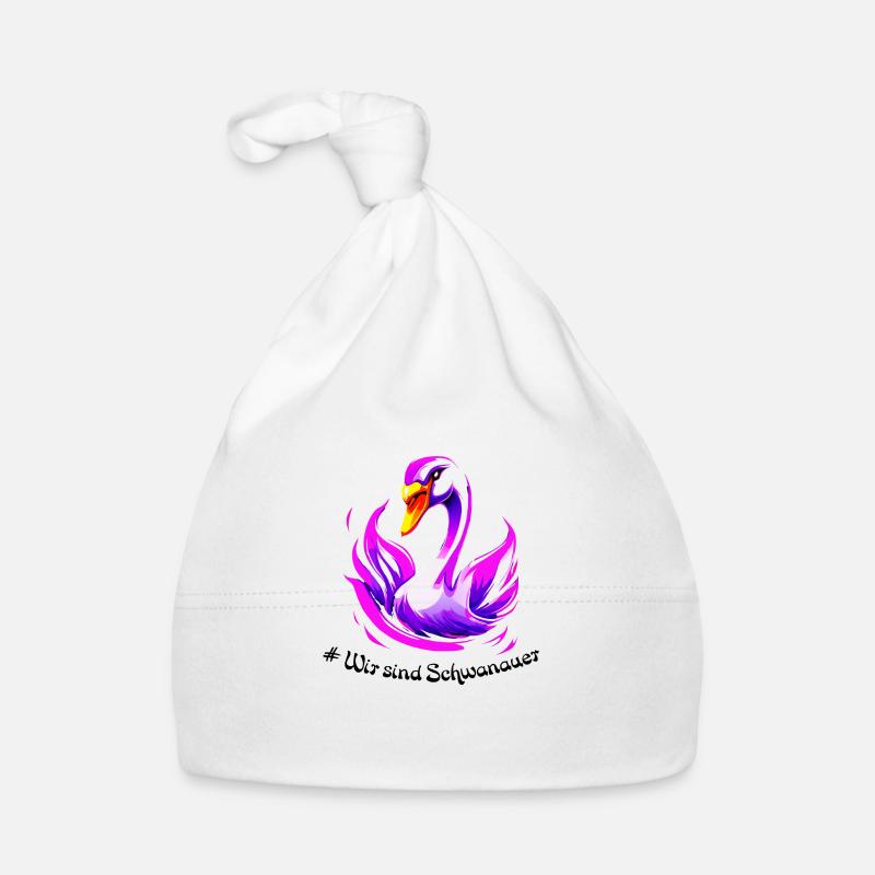 swan Schwanau Organic Baby Cap