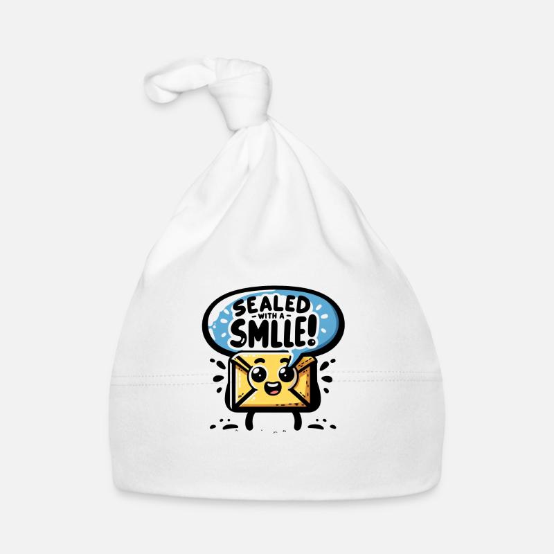 Scellé avec un sourire Bonnet bio Bébé