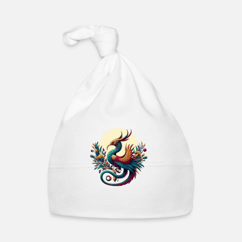 Elegant Simurgh Organic Baby Cap