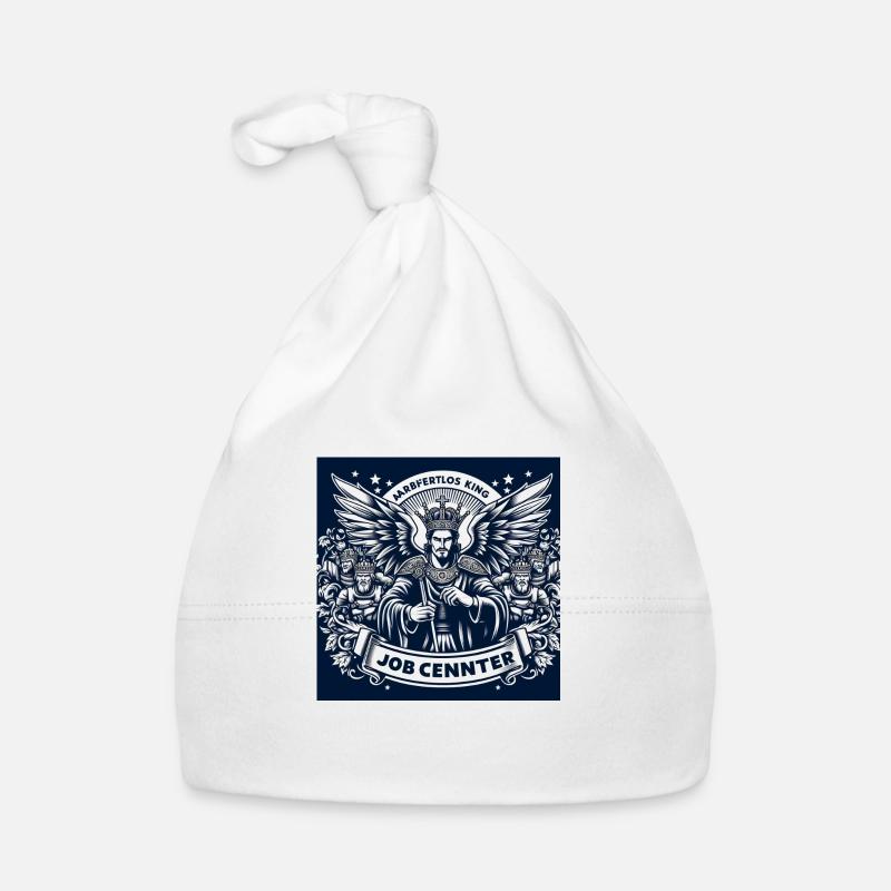 Roi au chômage - Bonnet bio Bébé - blanc