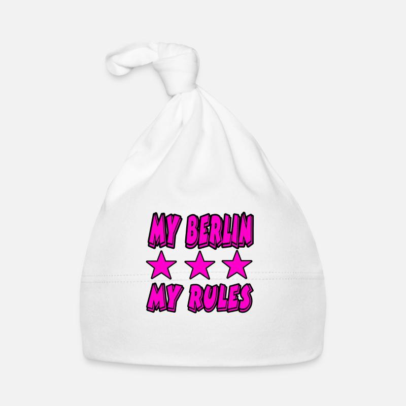 Berlin - Baby Bio-Mütze - Weiß