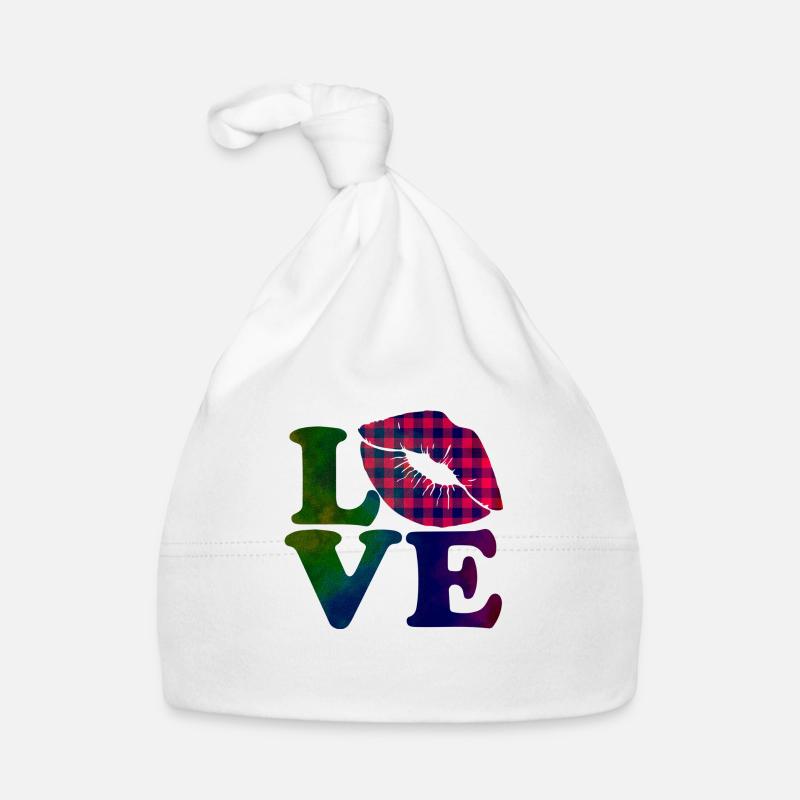 Aimez-moi la Saint-Valentin Joyeux Valentin Saint-Valentin Bonnet bio Bébé