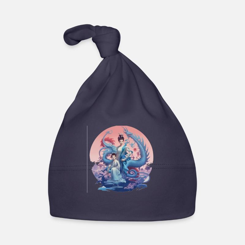 Protecting the Dragon Organic Baby Cap