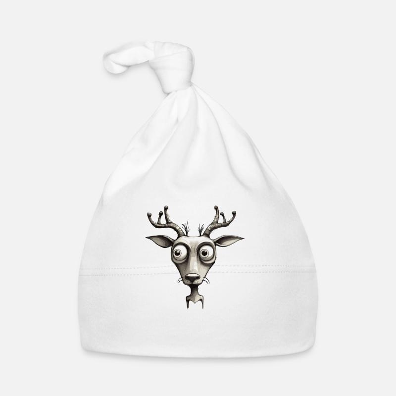 Hirsch Baby Bio-Mütze