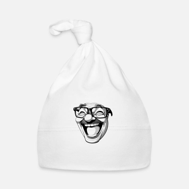 Funny face! Organic Baby Cap
