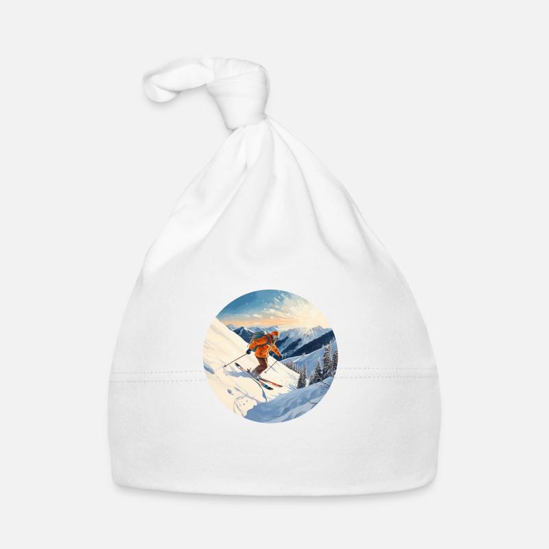Alpiner Nervenkitzel Baby Bio-Mütze