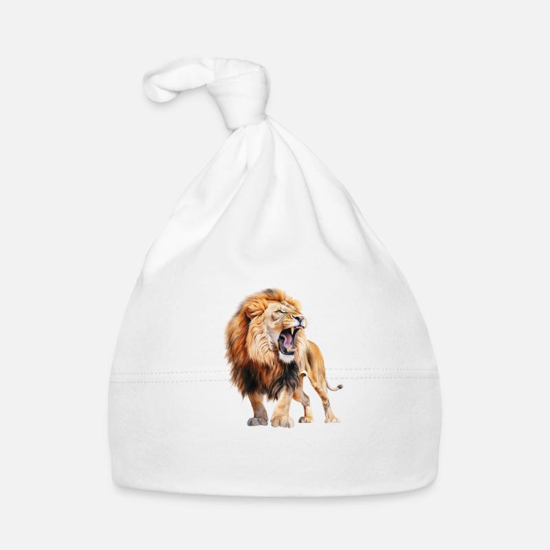 Roaring Lion Organic Baby Cap