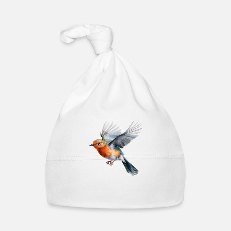 Robin Flight Organic Baby Cap