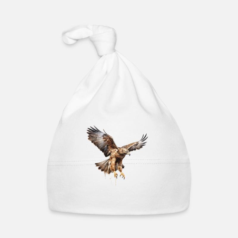 Majestic Buzzard Organic Baby Cap