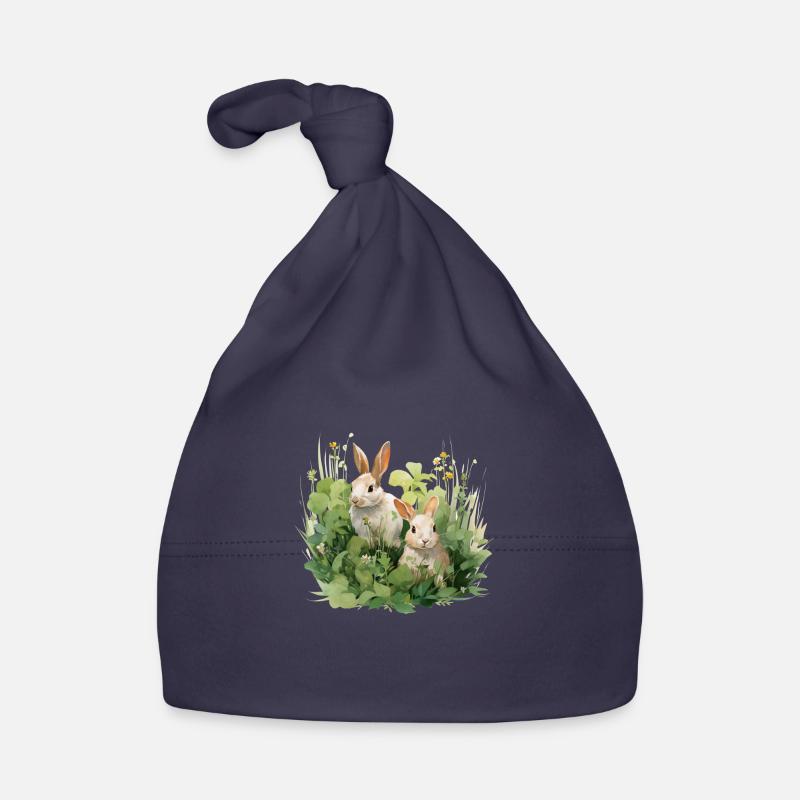 Prairie des lapins Bonnet bio Bébé