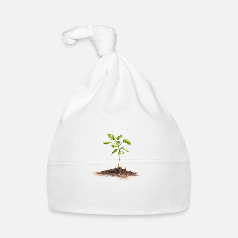 Frühlingsspross Baby Bio-Mütze