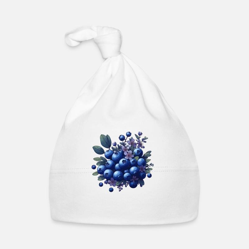 Bouquet de myrtilles Bonnet bio Bébé