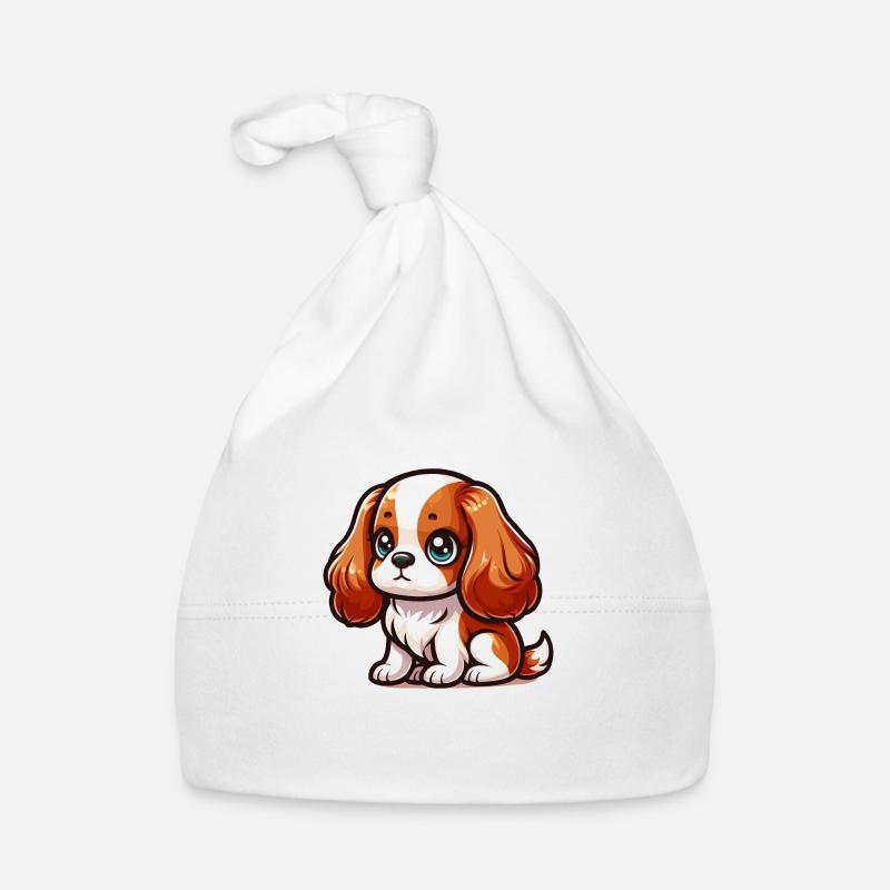 Chibi-Kavalier König Charles Baby Bio-Mütze