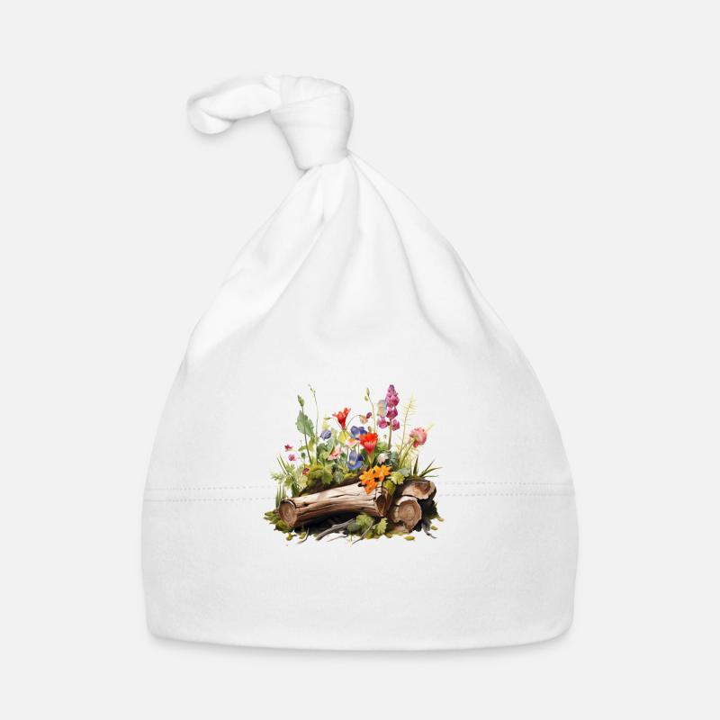 Wiederbelebung der Blüten Baby Bio-Mütze