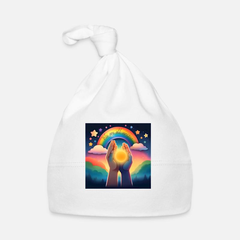 Nous sommes tous uniques Bonnet bio Bébé