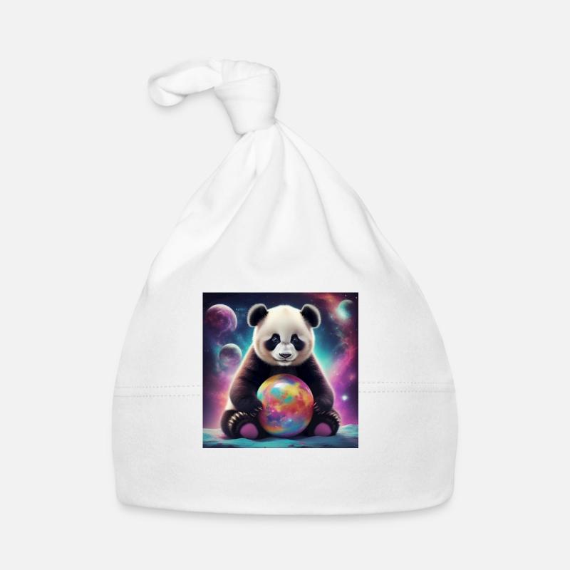 Pandabär Baby Bio-Mütze