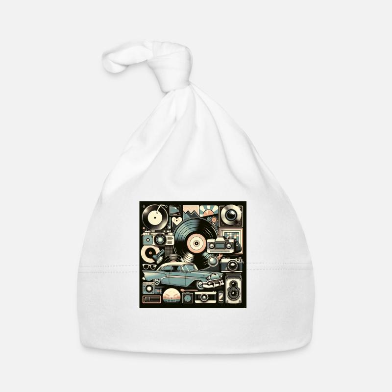 Oldschool Baby Bio-Mütze