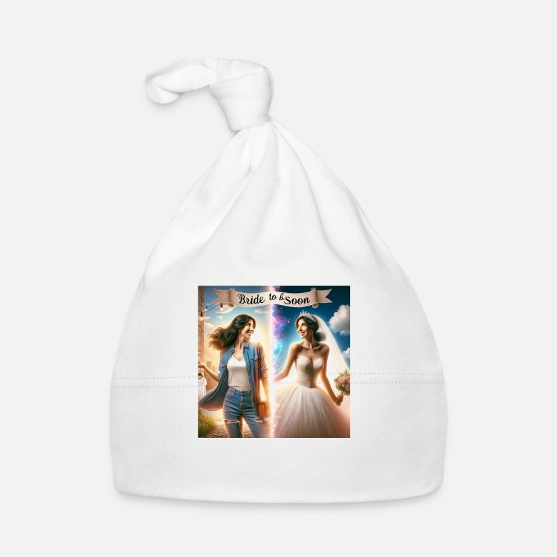 junggesellinabschied hochzeit Baby Bio-Mütze