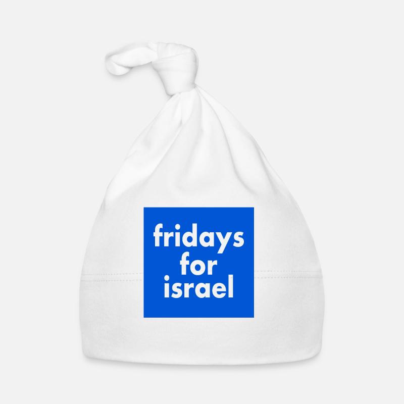 Fridays for israel Baby Bio-Mütze