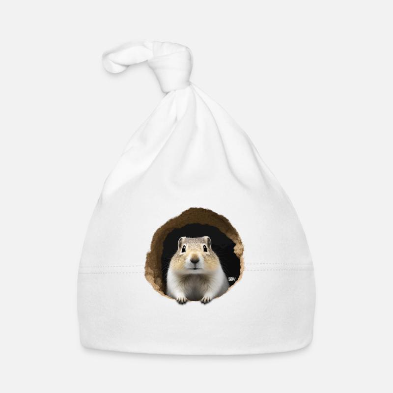 Doux Gopher endormi Bonnet bio Bébé