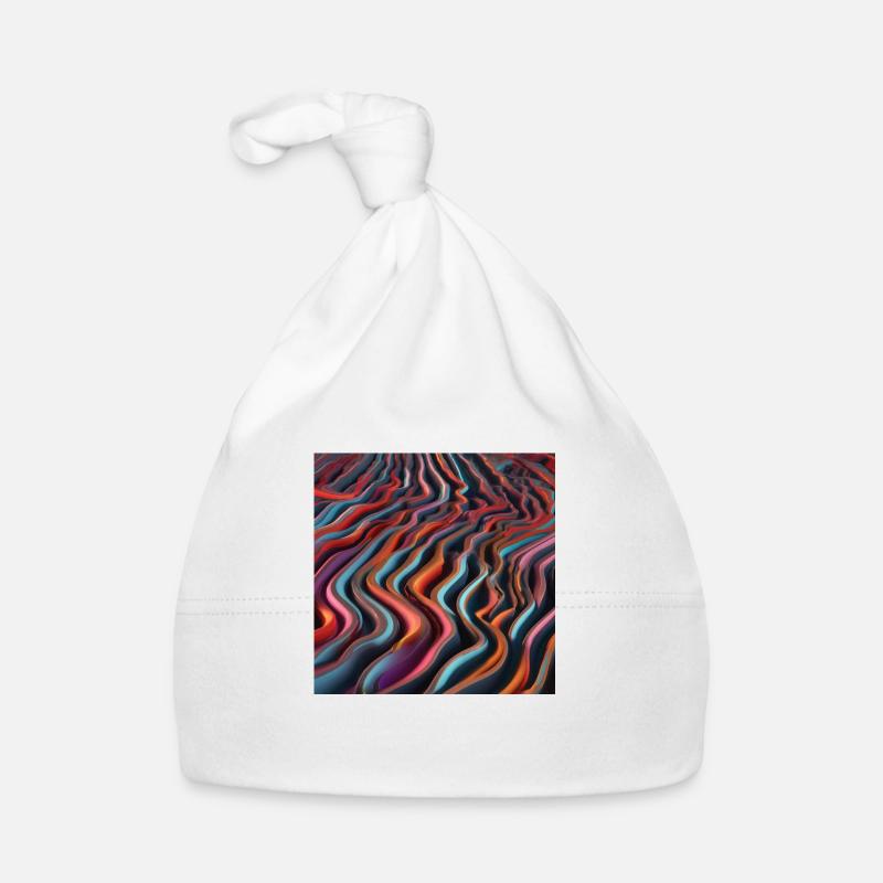 Vagues colorées Bonnet bio Bébé