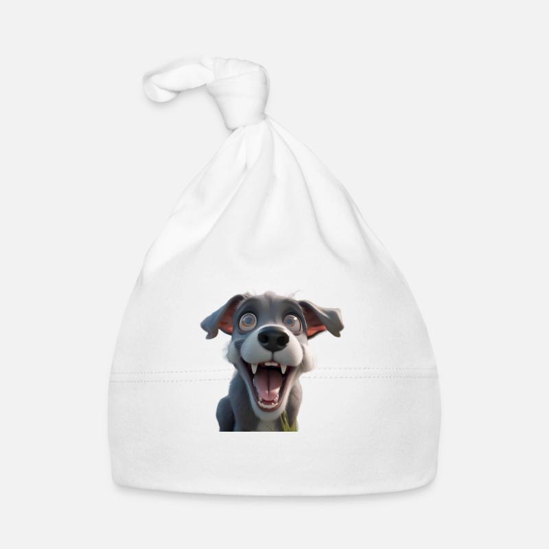 Crazy Dog Organic Baby Cap