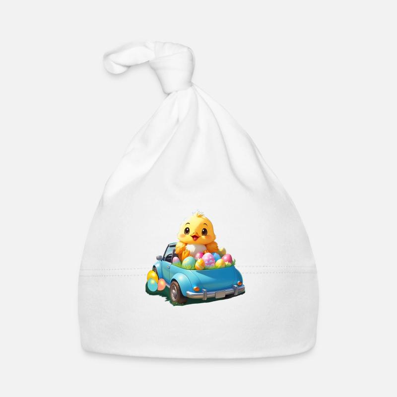 Küken Autofahrerin Baby Bio-Mütze