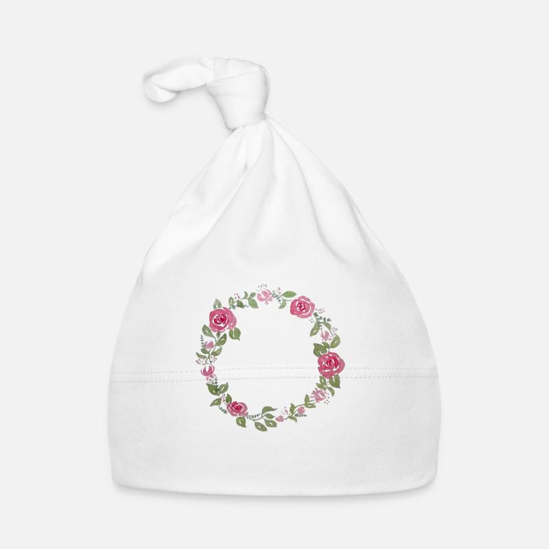 Blumenkranz Baby Bio-Mütze
