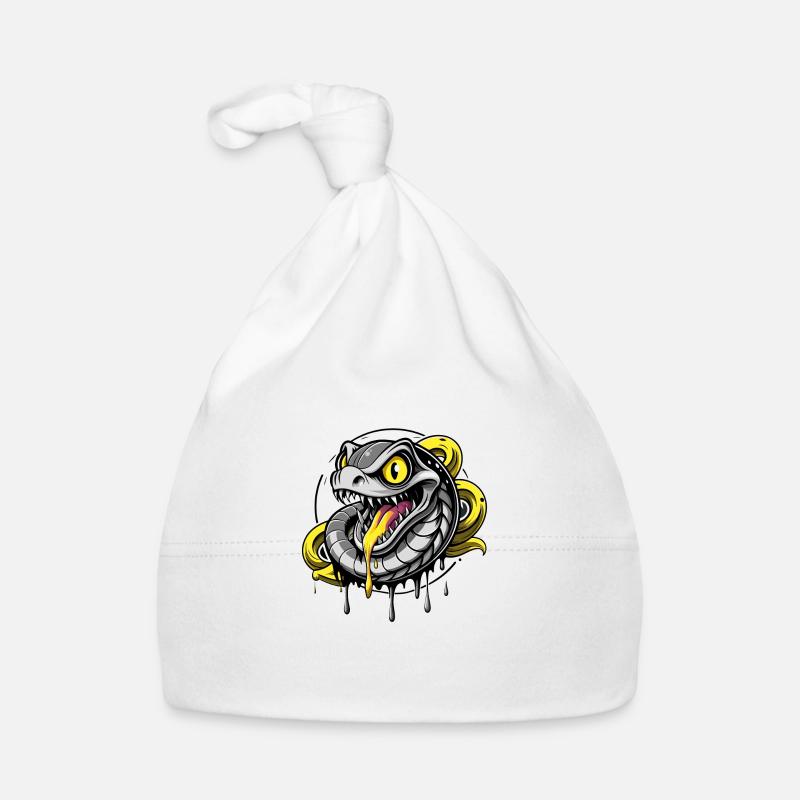 spitting snake Baby Bio-Mütze
