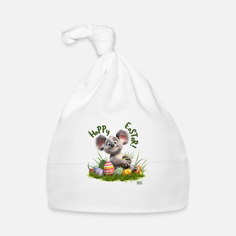 Frohe Ostern Baby Bio-Mütze
