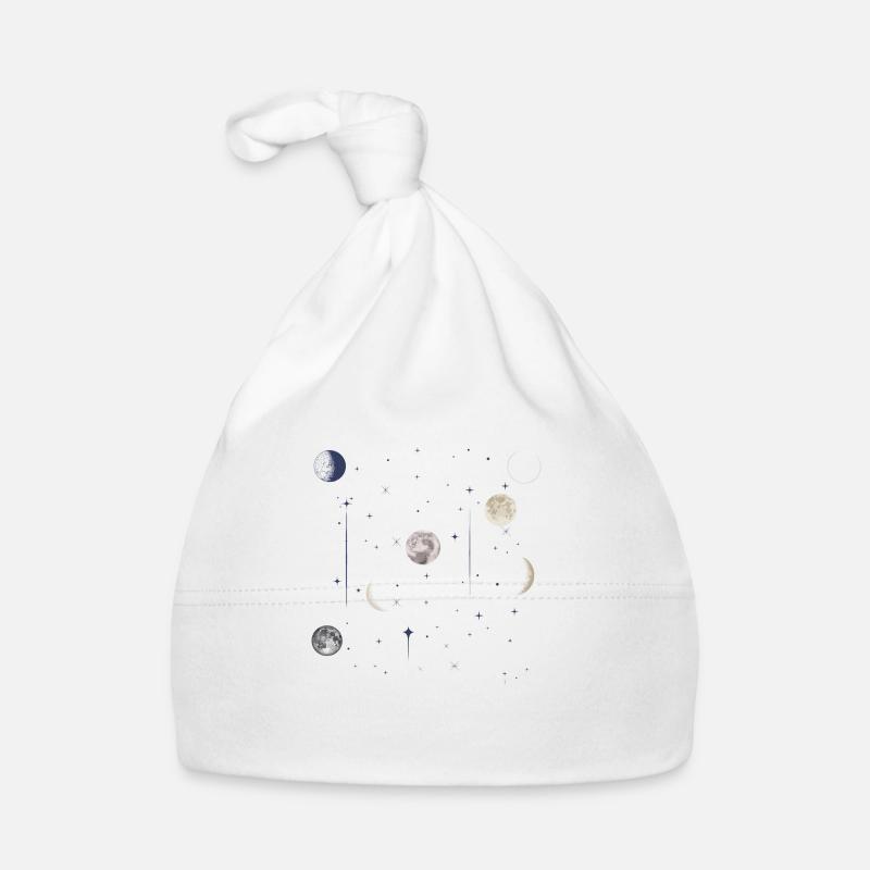 Himmelsastrologie des Mondes Baby Bio-Mütze