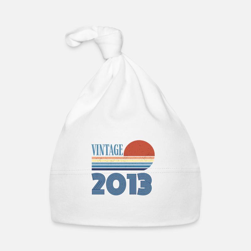 vintage 2013 Bonnet bio Bébé