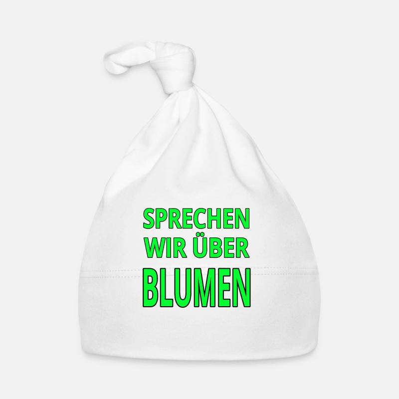 Blumen Baby Bio-Mütze