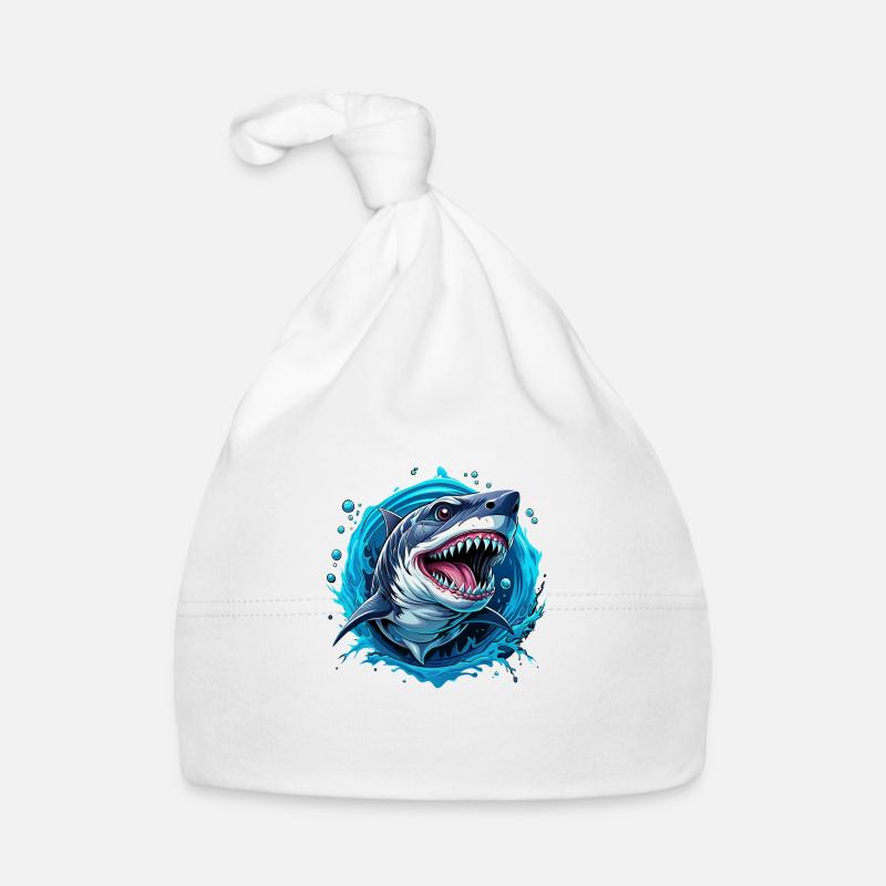 shark Organic Baby Cap