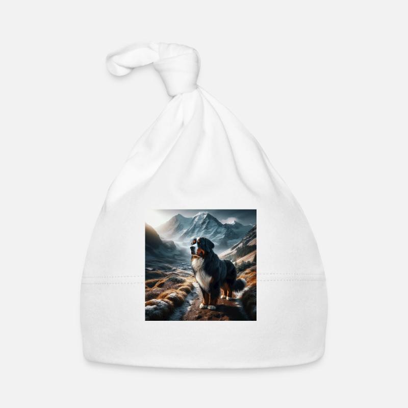 Bernese mountain dog Organic Baby Cap