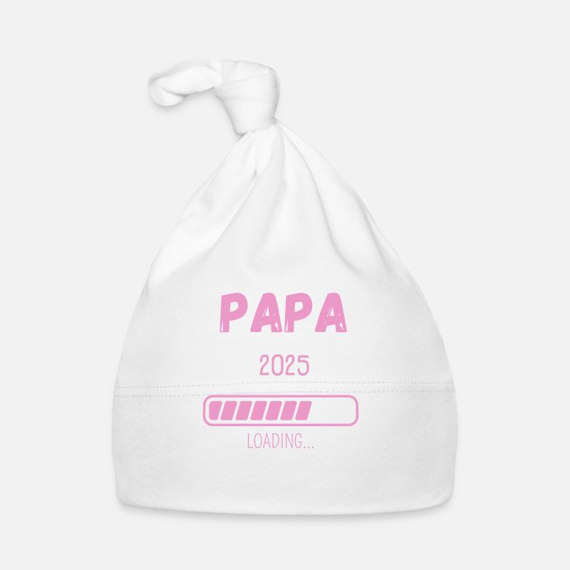 PAPA 2025 LOADING ... Baby Bio-Mütze