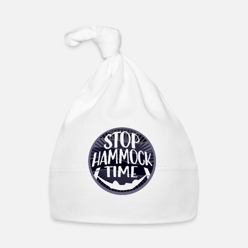 Arrêt drôle Hamac Temps Détente Dormir Camping Bonnet bio Bébé