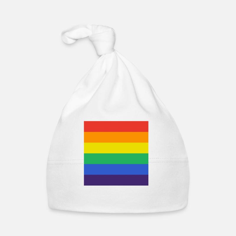 LGBT Passion Square Organic Baby Cap