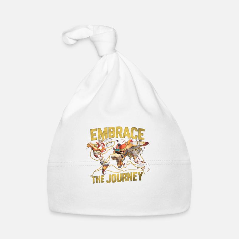 EMBRACE THE JOURNEY Organic Baby Cap